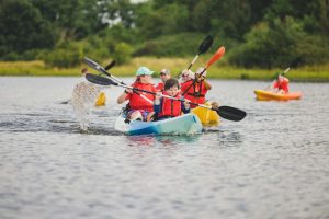 Inclusive Activities- Kayaking. Share Discovery Village, Co Fermanagh