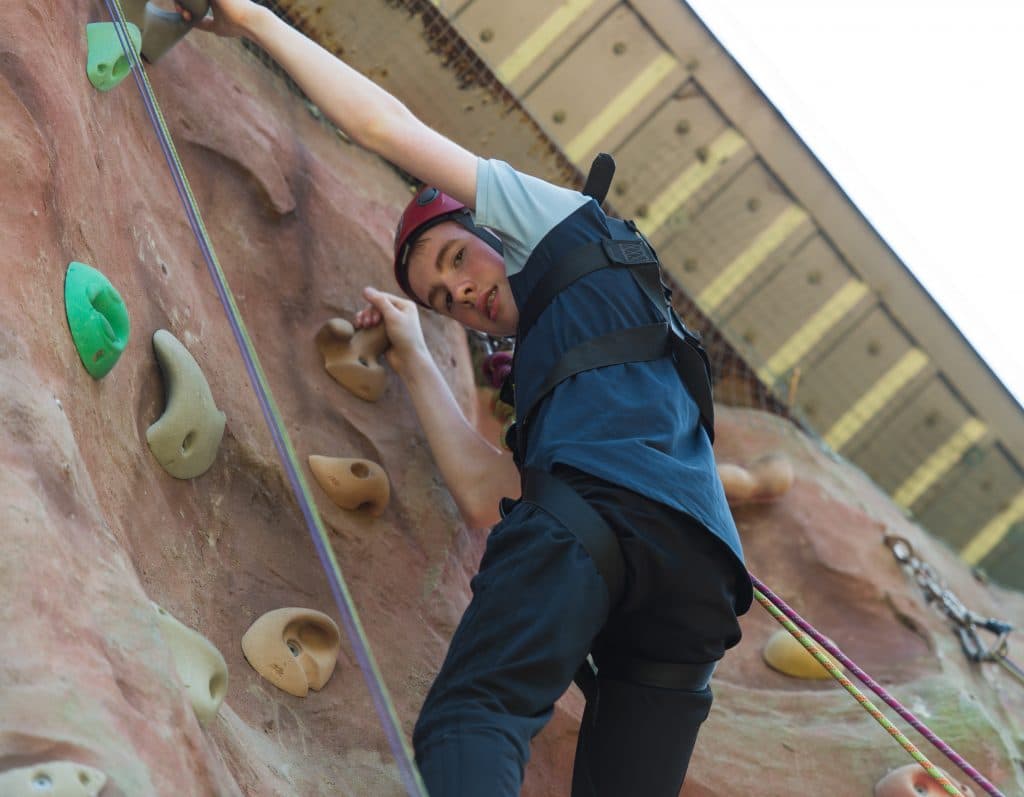 Rock Climbing at Share Discovery Village in Fermanagh