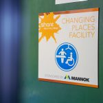 Changing Places Facility sign at Share Discovery Village, Co Fermanagh