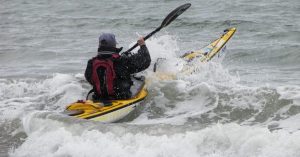 Shooter Kayaking around Ireland
