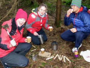 Bushcraft - Winter activity session northerner Ireland fermanagh