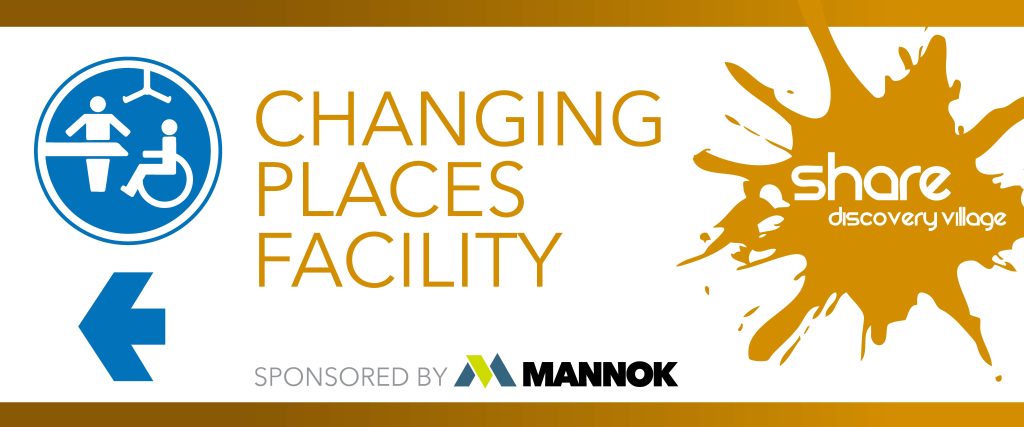 Changing Places Facility Sign with sponsor Monnok