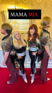 Mamma Mia Abba Tribute Band at Share Discovery Village in Fermanagh (1hr from Belfast)