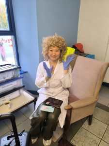 Chinese Volunteer at Share Discovery Village, Co Fermanagh, N Ireland